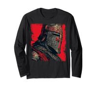 Cavalieri storici Templari crociata Cristiana Guerriero Maglia a Manica