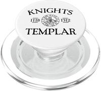 Cavalieri Templari 1118-1312 Stampa Nera PopSockets PopGrip per MagSafe
