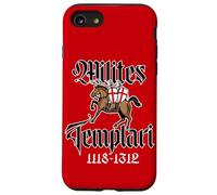 Cavalieri Templari a Cavallo 1101-1301 in latino Custodia per iPhone SE (2020) / 7/8