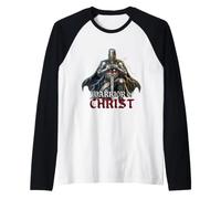 Cavalieri Templari: Guerrieri di Cristo Maglia con Maniche Raglan