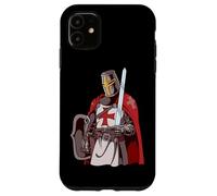 Cavalieri Templari Medievale Cavaliere Spada E Scudo Regalo Custodia per iPhone 11