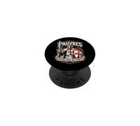 Cavalieri Templari Pauvres Chevaliers Du Christ Francese PopSockets PopGrip Adesivo
