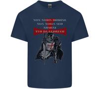 Cavalieri Templari Preghiera st Georges Giorno Uomo Cotone T-Shirt