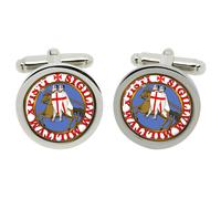 Cavalieri Templari Sigillo Gemelli IN Cromo Scatola