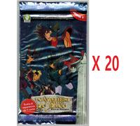 Cavalieri Zodiaco Cards Game I Serie Lotto 20 Bustine Preziosi Saint Seiya