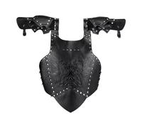 Cavalleria Medievale Armatura Petto Adattabile Per Cosplay,Marrone scuro