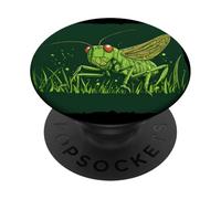 Cavalletta elegante e divertente per un tocco naturale PopSockets PopGrip Adesivo