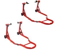 Cavalletti anteriore + posteriore moto suzuki yamaha Cono+ Piastre