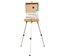 Cavalletti Cavalletto con sketch box art dipinto cavalletto portatile per la Visualizzazione Della Pittura(B)