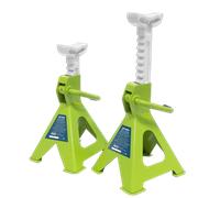 Sealey Cavalletti (Coppia) 2 Tonnellate Capacità per Stand Tipo a Cricchetto -