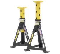 Cavalletti (Coppia) 3tonne Capacità per Stand - Giallo - Sealey AS3Y Nuovo