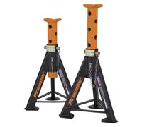 Cavalletti (Coppia) 6tonne Capacità per Stand - Arancione - Sealey AS6O Nuovo