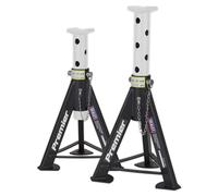 Cavalletti (Coppia) 6tonne Capacità per Stand - Bianco - Sealey AS6 Nuovo