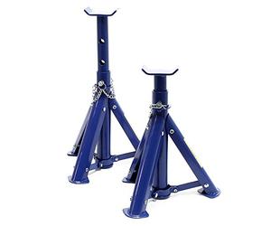 Cavalletti da Officina di Altezza Regolabile Set da 2 pz capacità di carico 2000 kg/Pezzo Montaggio
