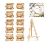 Cavalletti da pittore mini Supporti foto Espositori decorativi 100 pz.
