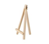 Cavalletti espositore mini in legno, cavalletti espositivi in legno per pittura artista, supporto da tavolo in legno per esporre piccole tele, carte, foto (10x15CM)