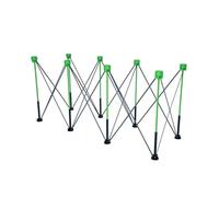 Cavalletti For Regolabili Pieghevoli, Banco Da Lavoro Pieghevole Con Capacità Di 1100 Libbre, Supporto Portatile Specializzato For La Lavorazione Del Legno, For Fabbriche(Green,161.1x57.6x76.2cm)