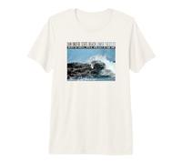 Cavalletti Inferiori Surf Waves Style Salty Air Design CA Maglietta Premium