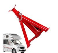 Cavalletti per cric, stabilizzatore per sollevamento auto, base pieghevole e resistente, capacità di supporto automatico di 3 tonnellate per veicoli, camion, camper, berline e riparazione garage, 30 x