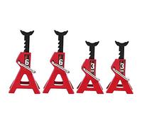 Cavalletti RC Simulation per D90 Axial Wraith SCX10 Auto Cingolata RC in Scala 1/10, Supporti in Altezza per Jack in Metallo Supporti per Jack di Simulazione Regolabili, 6 Tonnellate, 3 Tonnellate