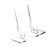 Cavalletto acrilico espositore per foto trasparente per libro fotografico piatto decorativo supporti per esposizione di immagini libri