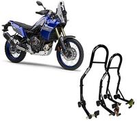 Cavalletto alzamoto alza moto per alzare avantreno e retrotreno sollevare la ruota gomma posteriore e anteriore frontale + posteriore del della Yamaha Tenere 700