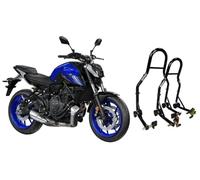 Cavalletto alzamoto alza moto per alzare avantreno e retrotreno sollevare la ruota gomma posteriore e anteriore frontale + posteriore del della Yamaha MT09 MT 07 09 MT-09 MT07