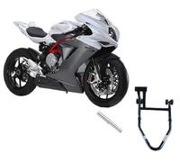 Cavalletto alzamoto alza moto per alzare la ruota posteriore monobraccio sollevare mono braccio compatibile con MV Agusta F3 800 o 675