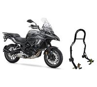 Cavalletto alzamoto alza moto per alzare sollevare la ruota anteriore del della BENELLI TRK 502