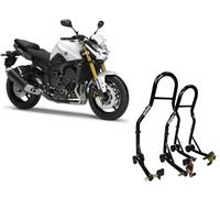 Cavalletto alzamoto alza moto per alzare sollevare la ruota anteriore e posteriore compatibile con YAMAHA FZ8 FZ 800 di tutti gli anni