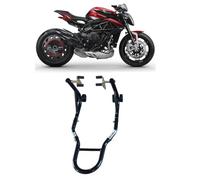 Cavalletto alzamoto alza moto per alzare sollevare le ruote anteriore per forcelle davanti compatibile con MV Agusta Dragster 800