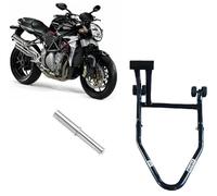 Cavalletto alzamoto alza moto per alzare sollevare le ruote posteriore monobraccio compatibile con MV Agusta Brutale 910