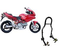Cavalletto alzamoto alza motocompatibile con Ducati Multistrada 620 per alzare sollevare avantreno forcella ruota gomma anteriore davanti dietro