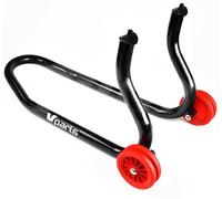 Cavalletto ALZAMOTO anteriore universale nero per forcelle con piedino forato