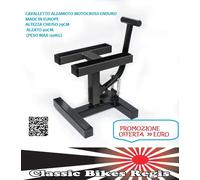 Cavalletto AlzaMoto Centrale Cross Offroad made in EU nuovo garage NoBicilindri