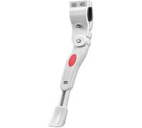 Cavalletto Bicicletta per Cube Elite Acid Hybrid Ams Attain Town Analog Cross Radon, Regolabili Supporto Antiscivolo Portabiciclette Cavalletto Posteriore Laterale Accessori,White