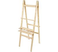 Cavalletto bifacciale, H: 134 cm, legno di pino, 1 pz