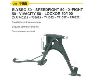 CAVALLETTO CENTRALE BUZZETTI 4466 PEUGEOT ELYSEO SPEEDFIGHT VIVACITY 50 LOOXOR
