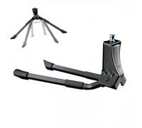 Cavalletto Centrale Doppio Acciaio E-Bike 28 Pollici Nero Portata 50kg