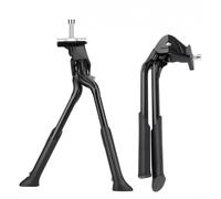 Cavalletto centrale in lega di alluminio con gambe di supporto doppie regolabili in 7 passaggi da 26,5 cm a 33,5 cm per biciclette e biciclette elettriche da 24 26 27,5 29 pollici