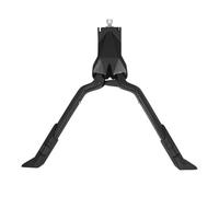 Cavalletto doppio centrale per bici Newton VTC-29" in alluminio nero (portata ma