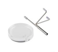 Cavalletto da esposizione dal design elegante, adatto per minerali, cristalli e piccole opere d'arte (B)