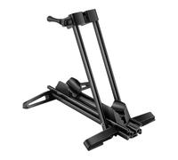 Cavalletto Da Parcheggio Per Biciclette Regolabile | Supporto Per Supporto Per Espositore Per Cavalletto Pieghevole Per Bici A Doppia Pieghevole In ABS In Ferro PP 37x35,5 Cm | 24-29 Pollici