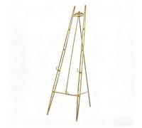 Cavalletto da pavimento in metallo, regolabile, con supporto a catena, per espositori e specchi, adatto per vari eventi al chiuso