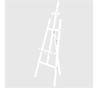 Cavalletto da pavimento portatile a forma di A, 1,45 m, in legno massello, per pittura, schizzi, negozi, bar, hotel, perfetto per artisti e appassionati di arte