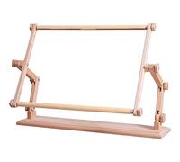 Cavalletto da tavolo in legno"Master" con o senza cornice per ricamo, regolabile, legno, marrone, 30x40 cm