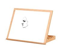 Cavalletto da tavolo, tavolo da disegno in legno, supporto per pittura artistica, espositore per pittura a diamante, seghetto alternativo, arte e artigianato, formato A4+/A3/A2