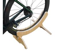 Cavalletto da terra per bicicletta - Portabici portatile in legno, organizer autoportante | universale da montagna e strada per garage, appartamenti, monolocali