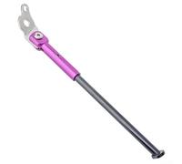 Cavalletto destro per bici pieghevole da 50,8 cm, compatibile con Dahon 406 S20 P9 P10, leva a sgancio rapido, in lega di alluminio e acciaio inossidabile, fondo antiscivolo, colore nero, supporto