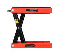 Cavalletto di Sollevamento per Moto Altezza 105 a 380 mm con Ampio Ponte